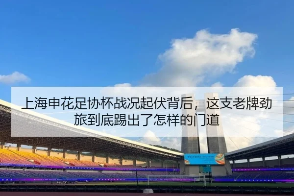 上海申花足协杯战况起伏背后，这支老牌劲旅到底踢出了怎样的门道